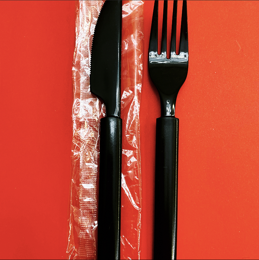 Talher garfo, faca e guardanapo envelopado 500 unidades - Setor da  Embalagem - Embalagens plásticas descartáveis